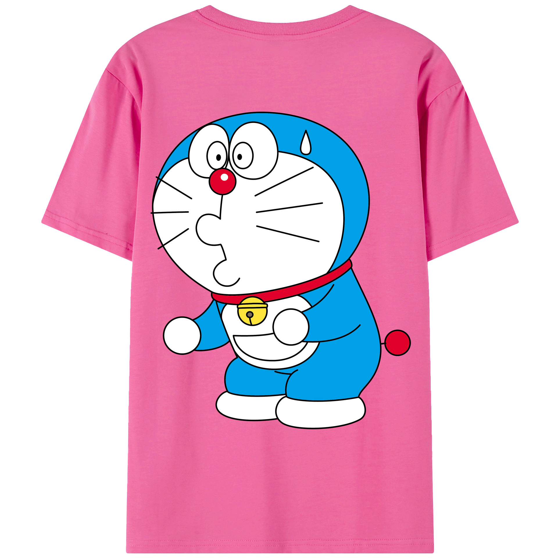 （画像用） ドラえもん Doraemon レディース半袖Tシャツ(バックプリント)